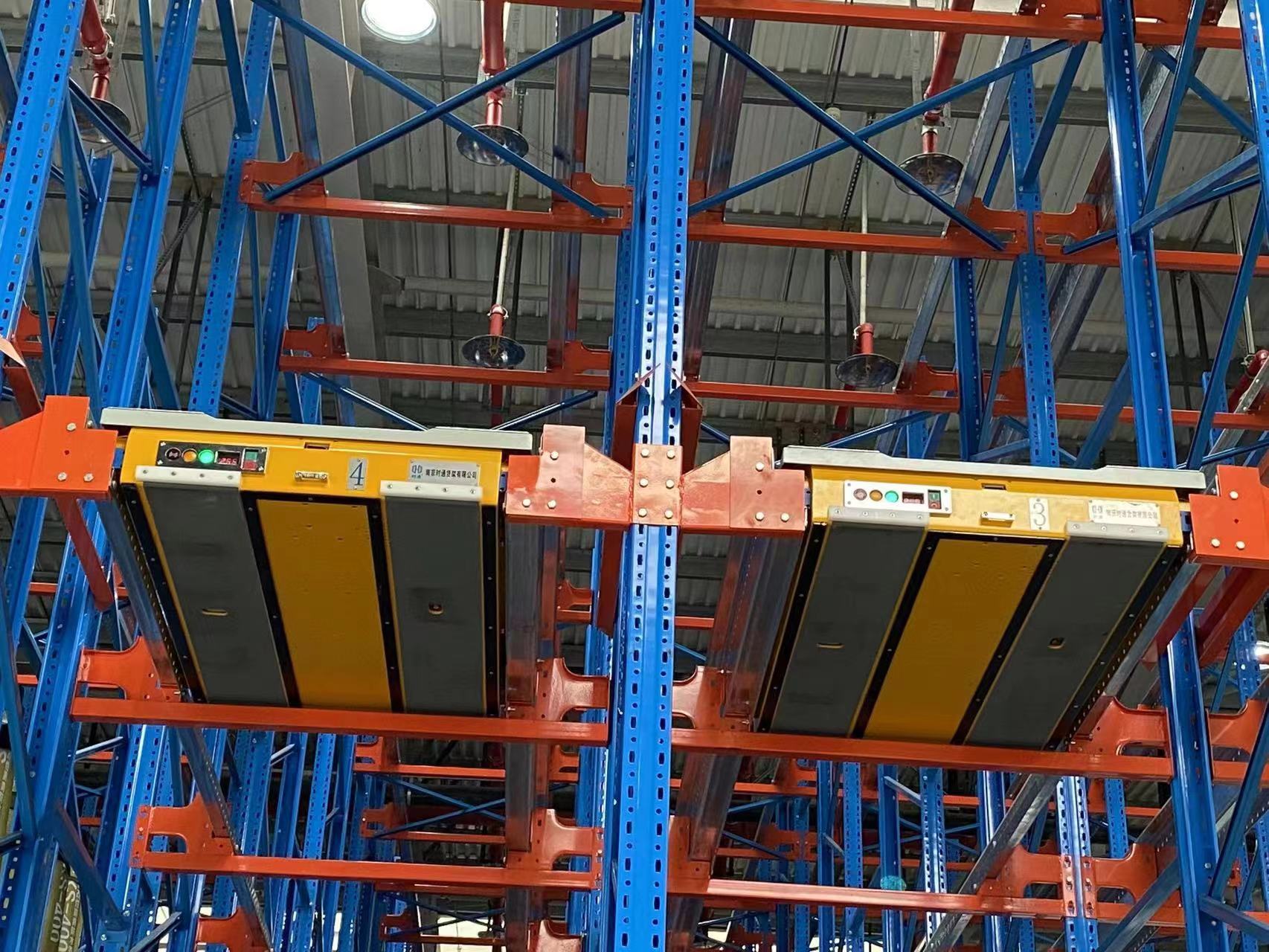 Latest company case about Shuttle Racking Project in Chile For Material Industry