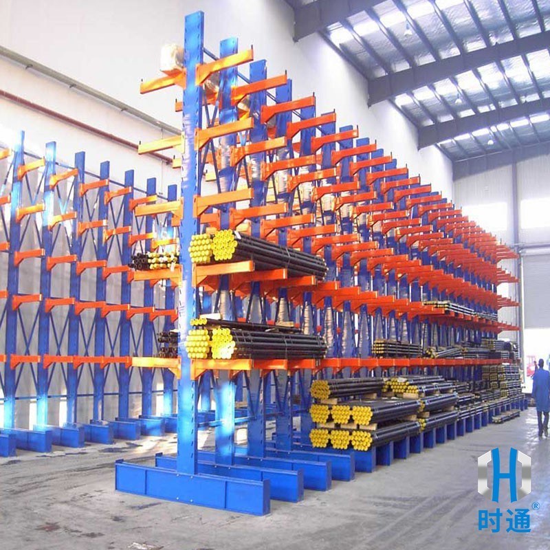 Bc Powder Racks Q235 Q355 Steel Cantilever Storage Racks With Galvanized Or Powder ...