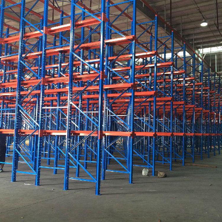 Stand Up Racking System Drive-in Racking System with High Storage Density