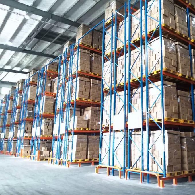Solid Construction Warehouse Storage Pallet Rack Heavy Duty Rust Resist ...
